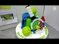 Tennis Racket Design Birthday Cake