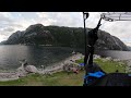 SBK BASE Norway Heliboogie Human Slingshot Wingsuit | Immersive 360 VR