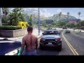 GTA 5 Realistic Vegetation mod with ray tracing on RTX 4070
