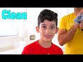 Jason pretend play professions in funny taxi for kids
