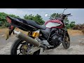 2015 HONDA CB400 NC42 special engine & exhaust sound  cb400 獨特的怠速聲浪