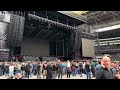 Walk to front pitch standing, AC/DC @ WEMBLEY 03/07/24