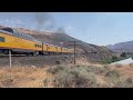 Big Boy 4014 Locomotive Passing Lockwood Nevada Headed East from Reno