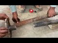 Repairing of Broken Axle with Extra Piece Having Both side Thread || Restoration of Axle by Threads