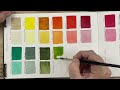 WOW! Roman Szmal Watercolors! - 32 Color Swatch! 🎨💥