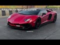 Crowd Reaction On India's Only Aventador SV Roadster🤯😱 #youtube #viral #supercars #lamborghini