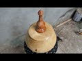 Unique Woodworking Ideas on Manual Wood Lathe