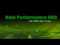 High Performance HHO