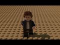 Lego Han Solo walk cycle blender animation (test)