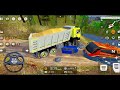 12 Wheeler Offroad Truck Driving | Bharat Benz Transport Truck Driving | Mod Bussid |