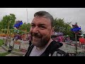 The FASTEST Waltzer Ride, Rain 🌧️ and Closed Fairs... London on Coronation  Day 🇬🇧 Turnham Green