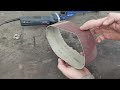 How to make a Homemade Power File - Mini Belt Sander, Angle Grinder Attachment