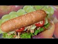 Delicious 😋 Subway Chicken Tikka Sandwich Homemade Recipe