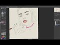 TECNICA DIBUJO LAPIZ GRAFITO-REALISTIC GRAPHITE PENCIL DRAWING CLIP STUDIO PAINT