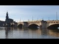 Hochwasser Dresden 27.12.23 an der Augustusbrücke(1)