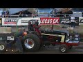 2018 NYTPA Super Stock Tractor Pulls at Saratoga County Fair in Ballston Spa