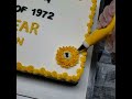 50 Year School Reunion Cake