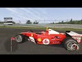 Assetto Corsa V10 Ferrari F2004 around the Nordschleife