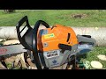 Husqvarna 392xp project saw, first start up and cuts