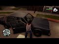 Stomping on a car in GTA SA Definitive Edition