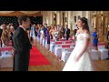Wedding Entrance - Bride and Groom Singing down the Aisle - Make you feel my love