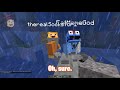 Trolling My Friend with Natural Disasters Mod In Minecraft