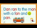 ‘an’ Word Family Story: The Man in the Van | Learn to Read Short ‘A’ CVC Words