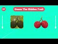 Find the Odd One Out - Fruit Edition | 60 Genius Puzzles | BTT Quiz