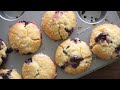 掌握技巧！你也能做出好吃的美式藍莓馬芬 Best Ever  Blueberry Muffin Recipe