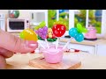 Rainbow Jelly Trolli Making 🌈 Delicious Miniature Fruit Dessert Recipe Tutorial 🍓🍉🍊🥝🍇