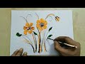 How to easy paint beautiful flowers / Easy painting / Easy Drawing / #painting