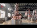 1000 Liters Pot Still with Multiple Columns to  make neutral grain spirit 190 proof vodka