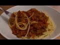 Italian Bolognese - Easy short Recipe