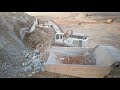 Liebherr 984 Excavator Loading  Cat 777C  - Sotiriadis/Labrianidis  Professionals Miners In Greece