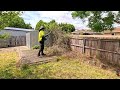 This is the CRAZIEST yard transformation on YOUTUBE!