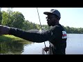 Fishing GIANT Swimbaits On Docks with Geoff Hamilton