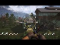 FarCry 4 wingsuit jump + outpost takeover (Max graphics)