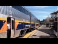 Amtrak: Train 714: San Joaquin Train Arriving & Departing Martinez Station