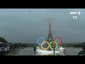 Paris unveils Olympic rings after IOC awards 2024 Games