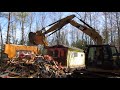 Old North Woods Wisconsin Cabin demolition #2...