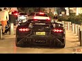 2 Million Swarovski Crystal Covered Lamborghini Aventador SV Driving in Monaco !
