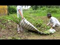 Neighbors need help cleaning up the forgotten temple | Transformation Cut overgrown grass