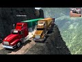 ¡BAJADAS Y CAMINOS EXTREMOS EN 4 CAMIONES! | American Truck Simulator