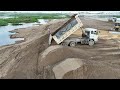 Part 6 Is Fantastic Operator Skill Dozer Push Sand Fast Than Before To Finishing Project As Soon As