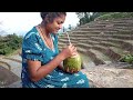 Unbelievable Fresh Coconut Water Drink Recipe with Sweet Orange Juice! 🥥🍊