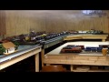 MTH Trains Premier Harley Davidson SD60M Lash up with smoke pulling Harley Consist