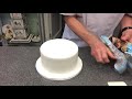 How to cover a sponge cake with sugar paste.
