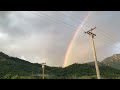 Double rainbow Fiji islands