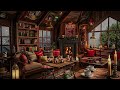 Relaxing Tuesday Morning | Cozy Cafe Space and Gentle Rain - Smooth Jazz Music Helps Heal Emotions