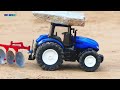 RC Tractor in Plowing Activity, Small Tractor, Suitable Size 1/24 @RCSRKH